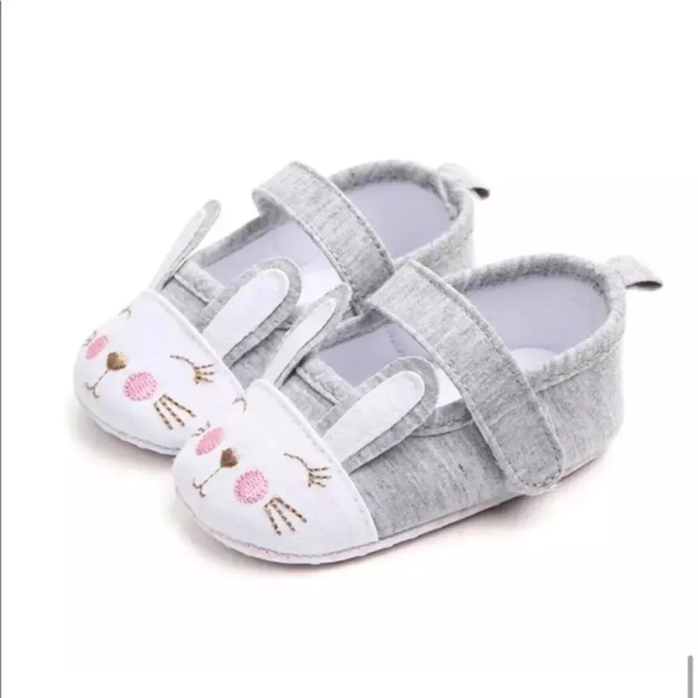CUTEST Canvas Bunny Shoes (0-6 months & 6-12 months)